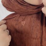Leinen Hijab Rustwood - Rostbraunes Naturkopftuch