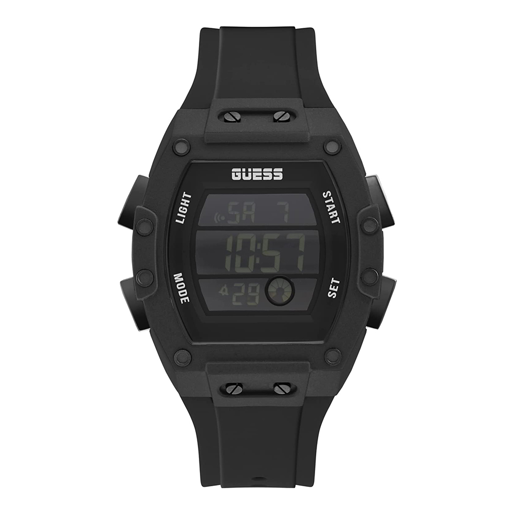 GW0340G4.jpg Guess Tonneau GW0340G4 Herrenuhr Chronograph – Bild 1