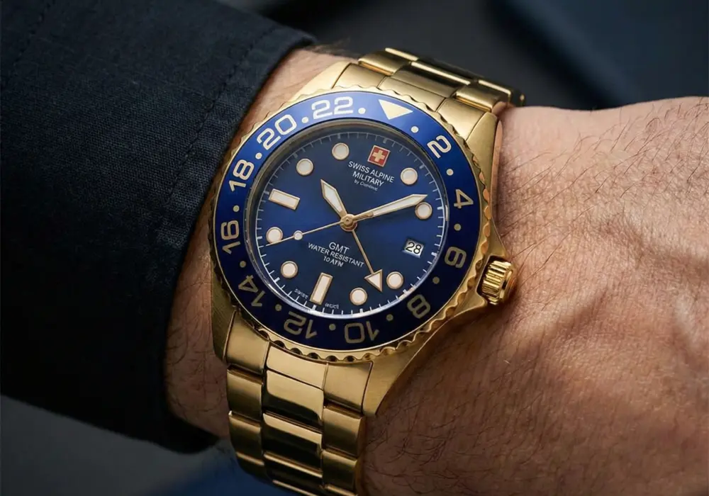 Swiss Alpine Military GMT 7052.1115SAM Herrenuhr