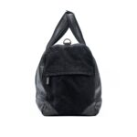 Robuste Reisetasche aus Canvas & Leder | Weekender Schwarz – Bild 3