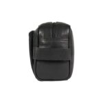 Elegantes Beauty Case aus Leder | Schwarz – Bild 4