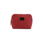 Klassische Leder-Handtasche für Damen | Rot – Bild 2