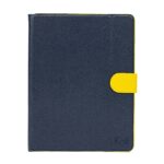 Tablet-Hülle aus Kunstleder | Schwarz-Gelb | Unisex – Bild 2