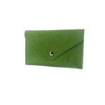 Kleine Geldbörse aus Echtleder | Grün | Unisex – Bild 2