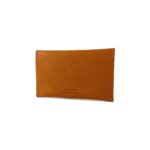 Kleines Leder-Etui mit Klappe | Orange – Bild 3