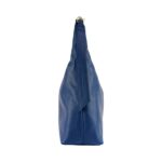 Weiche Leder-Schultertasche für Damen | Blau – Bild 4