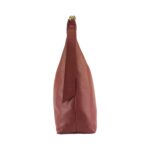 Weiche Leder-Schultertasche für Damen | Rubinrot – Bild 4