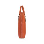 Unisex Business-Aktentasche aus Leder | Orange – Bild 4