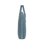 Unisex Business-Aktentasche aus Leder | Hellblau – Bild 4