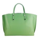 Großer Leder-Shopper mit Innentasche | Mintgrün - Image 2
