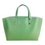Großer Leder-Shopper mit Innentasche | Mintgrün - Image 5