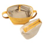 Leder-Beuteltasche "BRENDA" | Senfgelb – Bild 5