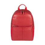 Business-Rucksack für Laptop/Tablet aus Nylon & Leder | Rot – Bild 2