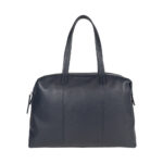 Wandelbare Leder-Shopping-Tasche | Royalblau