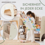 2in1 Montessori-Regal für Bücher und Spielzeug – Bild 3