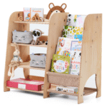 2in1 Montessori-Regal für Bücher und Spielzeug – Bild 7