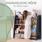 2in1 Montessori-Regal für Bücher und Spielzeug – Bild 5
