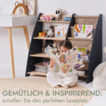2in1 Montessori-Regal für Kleinkinder – Bücher & Spielzeug - Image 5