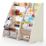 2in1 Montessori-Regal für Kleinkinder – Bücher & Spielzeug - Image 6