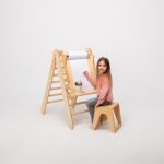 Staffelei mit Kinderstuhl – Perfekt für Indoor Klettergerüst - Image 3