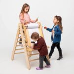 Staffelei mit Kinderstuhl – Perfekt für Indoor Klettergerüst - Image 4